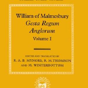 William of Malmesbury: Gesta Pontificum Anglorum Discount For Sale