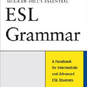 McGraw-Hill's Essential ESL Grammar With Paypal Low Pice