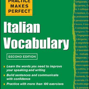 Practice Makes Perfect Italian Vocabulary Get Authentic Cheap Online