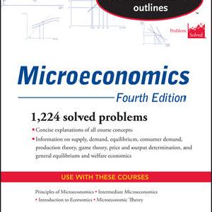 Schaum's Outline of Microeconomics, Fourth Edition Really Cheap