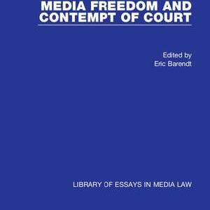 Media Freedom and Contempt of Court Cheap In China