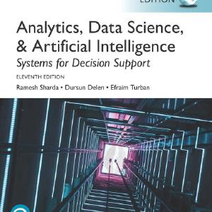 Analytics, Data Science, & Artificial Intelligence: Systems for Decision Support, Global Edition Buy Cheap 100% Original