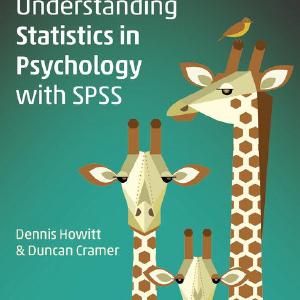 Understanding Statistics in Psychology with SPSS Quality From China Cheap