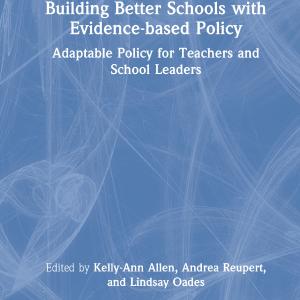 Building Better Schools with Evidence-based Policy - Hardback Free Shipping Get Authentic