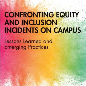 Confronting Equity and Inclusion Incidents on Campus - Paperback / softback Sale Exclusive
