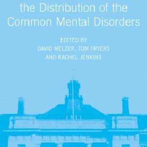 Social Inequalities and the Distribution of the Common Mental Disorders Sale Online Online