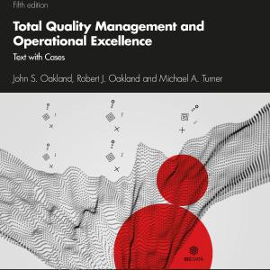 Total Quality Management and Operational Excellence Clearance Newest