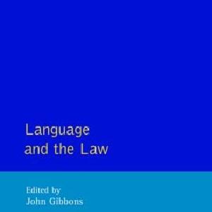 Language and the Law - Paperback / softback Sale Get To Buy