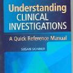 Understanding Clinical Investigations:A Quick Reference Manual Cheap Sale Brand New Unisex