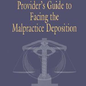 Health Care Provider's Guide to Facing the Malpractice Deposition - Hardback Buy Cheap Footlocker Pictures