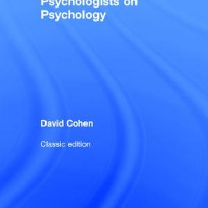 Psychologists on Psychology (Classic Edition) - Hardback Discount Codes Really Cheap