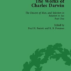 Works of Charles Darwin: v. 21: Descent of Man, and Selection in Relation to Sex (, with an Essay by T.H. Huxley) Free Shipping For Sale