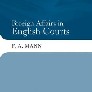 Foreign Affairs in English Courts Cheap Sale Choice