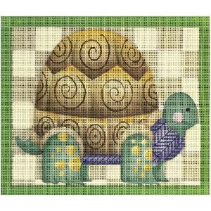 Turtle with Checkerboard Background Manchester Great Sale Cheap Pice