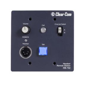 Clear-Com HB-702 2 Channel Wall Console Mounted Headset Station Clearance Tumblr