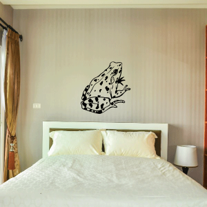 Spotted Sitting Frog Decal Sale Low Shipping Fee