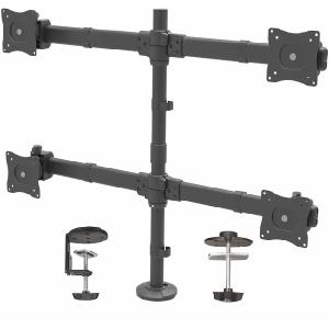 StarTech.com Desk-Mount Quad-Monitor Arm - Articulating - Heavy Duty Steel Free Shipping Get Authentic