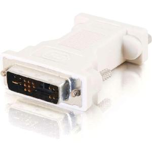 C2G DVI-A to HD15 VGA Video Adapter Converter - White - M/F Sale Professional