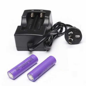 18650 Battery charger with 2 x 3.7V Batteries Discount Looking For