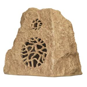 Rockustics StoneHenge II-S/T 8-Inch 2-Way Outdoor Rock Speaker with Transformer, Sandstone Free Shipping Low Pice