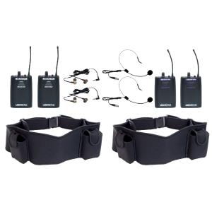 VocoPro SilentPA-CHAT 2-Person Full-Duplex Intercom System, 902-928 MHz Outlet 100% Original