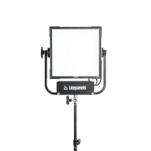 Litepanels Gemini 1 x 1 LED Full Soft Panel with Yoke and US Power Cable Clearance Online
