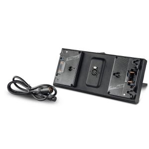 Litepanels Gemini Gold Mount Dual Battery Bracket with XLR Cable (900-3617) Buy Cheap Huge Surprise