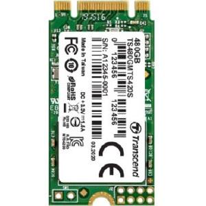 Transcend 420S 480 GB Solid State Drive - M.2 2242 Internal - SATA (SATA/600) - Notebook Device Supported - 0.3 DWPD - 160 TB TBW - 530 MB/s Maximum Read Transfer Rate Online For Sale