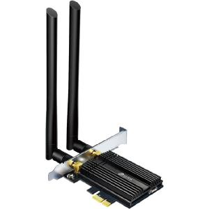 TP-Link TX50E - WiFi 6 AX3000 PCIe WiFi Card for PC with Heat Sink - 802.11AX Dual Band Wireless Adapter with MU-MIMO - Bluetooth 5.0 - Ultra-Low Latency - Supports Windows 10 (64bit) Only Outlet Deals
