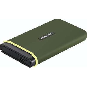 Transcend 2 TB Portable Solid State Drive - External - Military Green - USB 3.2 (Gen 2) Type C For Sale Online