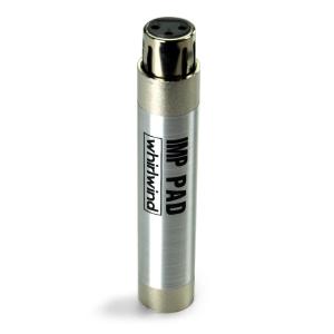 Whirlwind IMPAD20 Attenuator - XLR Inline Barrel, 20dB Cheap Affordable
