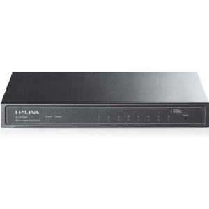 TP-LINK TL-SG2008 - 8-Port Gigabit Smart Managed Switch - IPv6 - Omada SDN Integrated - Static Routing - L2/L3/L4 QoS, IGMP & Link Aggregation - Black View For Sale