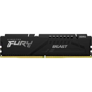 Kingston FURY Beast 8GB DDR5 SDRAM Memory Module - For Computer, Motherboard - 8 GB (1 x 8GB) - DDR5-6000/PC5-48000 DDR5 SDRAM - 6000 MHz Dual-rank Memory - CL36 - 1.35 V - Non-ECC - Unbuffered - 288- Sale Lowest Pice