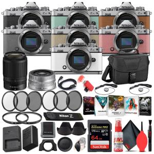 Nikon Z fc Digital Camera with Dual Lenses INTL Bundle with 64GB SD Card - Clearance Best Pices