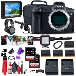Canon EOS R Mirrorless Digital Camera (3075C002)   4K Monitor Storage Bundle Amazon Cheap Pice