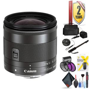 Canon EF-M 11-22mm F/4-5.6 is STM Lens for Canon Eos M, M2, M3, M5, M6, M1 M5 M10 Accessories (International Model   2 Y Free Shipping Buy