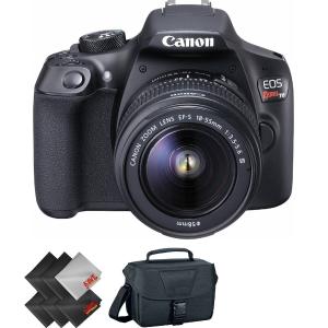 Canon EOS Rebel T6 DSLR Camera with 18-55mm and 75-300mm Lenses Kit   1 Year Warranty Bundle Buy Cheap Nicekicks