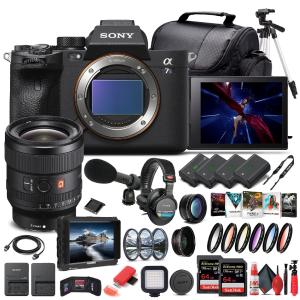 Sony Alpha a7S III Mirrorless Camera W/ Sony FE 24mm Lens - Pro Bundle Official Online