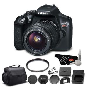 Canon EOS Rebel T6 DSLR Camera Kit with EF-S 18-55mm f/3.5-5.6 is II Lens with UV Filter   Carrying Case Best Place Cheap Pice