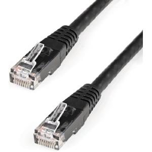 StarTech.com 6ft Black Cat6 UTP Patch Cable ETL Verified Outlet Websites