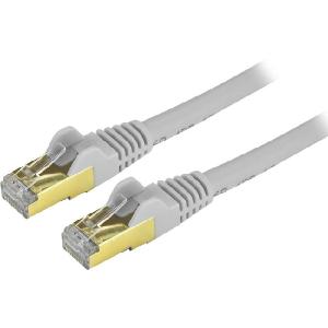 StarTech.com 7 ft Gray Shielded Snagless 10 Gigabit RJ45 STP Cat6a Patch Cable Marketable Cheap Pice