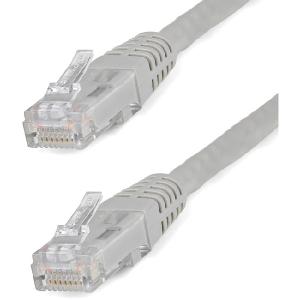 StarTech.com 50ft Gray Cat6 UTP Patch Cable ETL Verified Buy Cheap Sast
