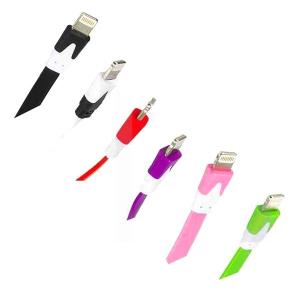 1m Flat iPhone Sync Data Charging Cable Discount Authentic