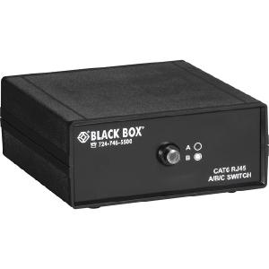 Black Box RJ45 2-to-1 CAT6 Ethernet 10G Manual Desktop Switch - 3 Ports - 10 Gigabit Ethernet - 10GBase-T - TAA Compliant - 2 Layer Supported - 1 Year Limited Warranty Cheap Sale Footlocker Pictures