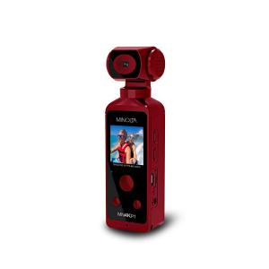Minolta MN4KP1 Waterproof 4K Ultra HD Pocket Camcorder with WiFi, Red Buy Cheap Pre Order