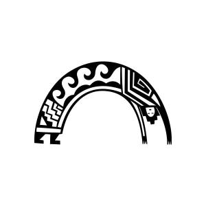 Southwestern Native American Deity Decal Free Shipping Purchase