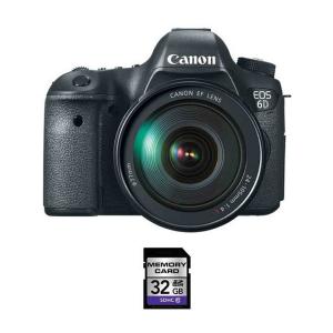 Canon EOS 6D DSLR Camera w/24-105mm Lens & 32GB SDHC Card Bundle Cheap Finishline