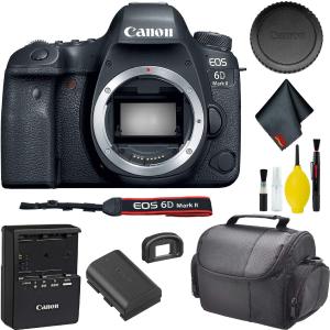 Canon EOS 6D Mark II DSLR Camera Base Bundle Fashionable Cheap Pice
