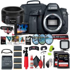 Canon EOS 6D Mark II DSLR Camera (1897C002)   4K Monitor   Canon EF   More Buy Cheap 2025