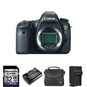 Canon EOS 6D Digital Camera - Black (Body Only)   2 Batteries, 32GB   More! Shop Offer Online
